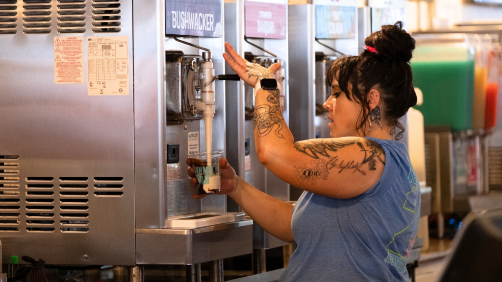 Dispensing Frozen Beverages