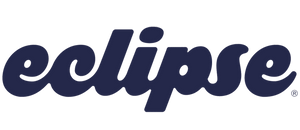 The word eclipse all in lowercase with navy flowy font.